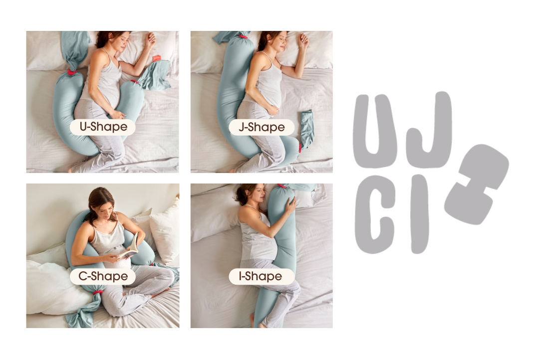 Which pregnancy pillow shape is best? U, J, C, or I?