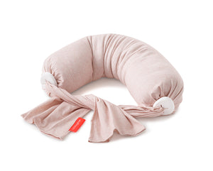 Adjustable Nursing Pillow Pink Melange