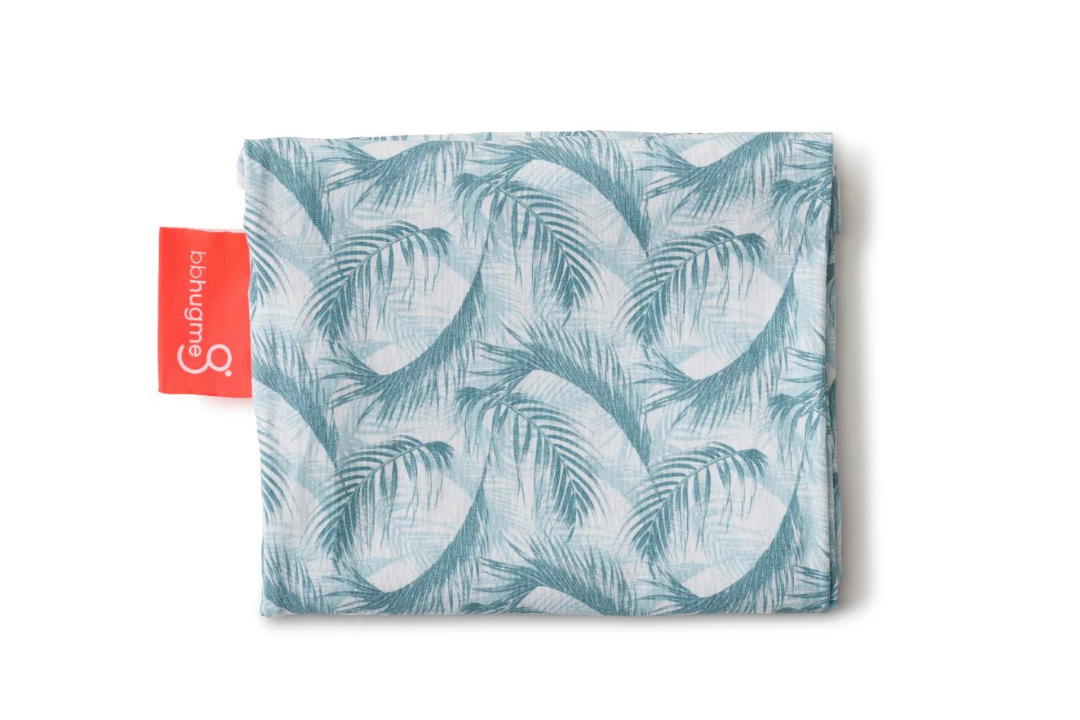 Extra Nursing Pillow Cover Feather Blue