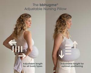 How to Adjust the bbhugme Nursing Pillow 2