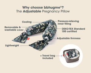 Pregnancy Pillow - Green Meadow