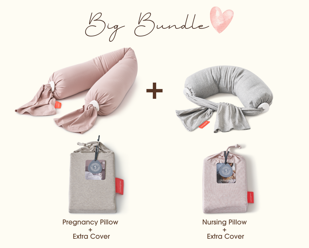 bbhugme Pregnancy Pillow big bundle